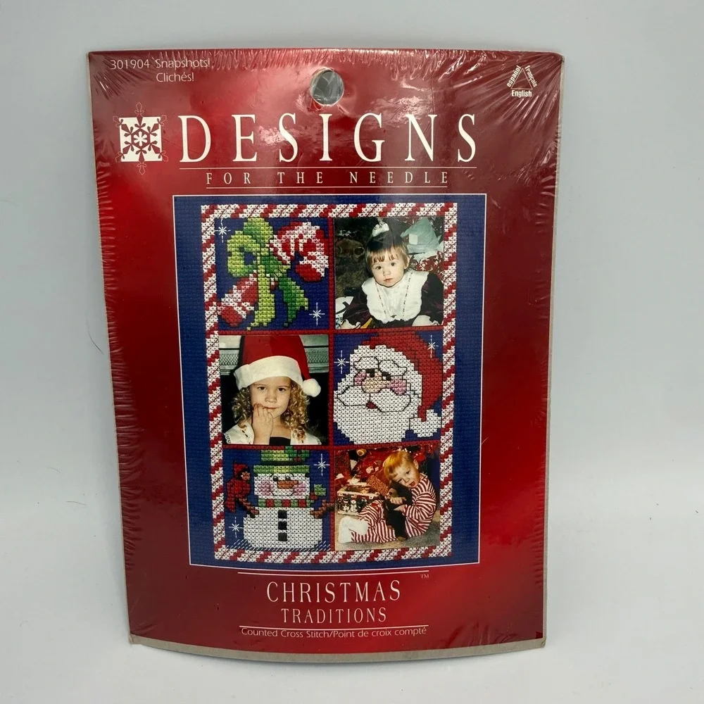 Leisure Arts Designs for the Needle Christmas Traditions Cross Stitch Kit 301904